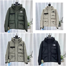 THE NORTH FACE Winddichte Daunenjacke mit mehreren Taschen-4355  