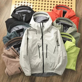 Arc'teryx leichte Kapuzenjacke wasserdicht, winddicht und atmungsaktive Jacke-4381  