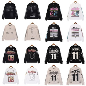 HELLSTAR Rundhalspullover große Größe lockeres Sweatshirt-4418  