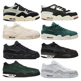 Jordan Air Jordan 4 RM rutschfeste verschleißfeste Mid-Top Casual Schuhe-2989